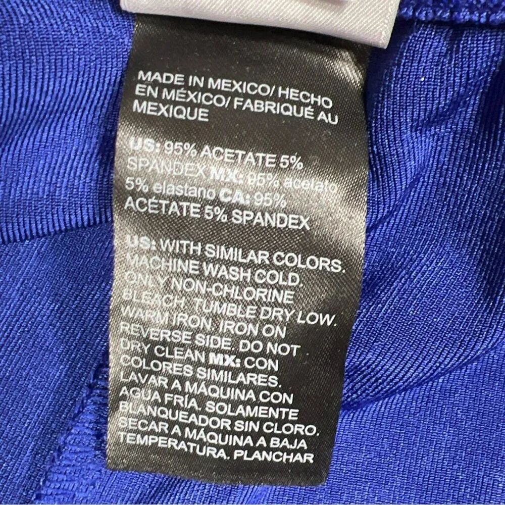 Chico's Travelers Pull On Pants Blue Sz 3R (US XL) EUC