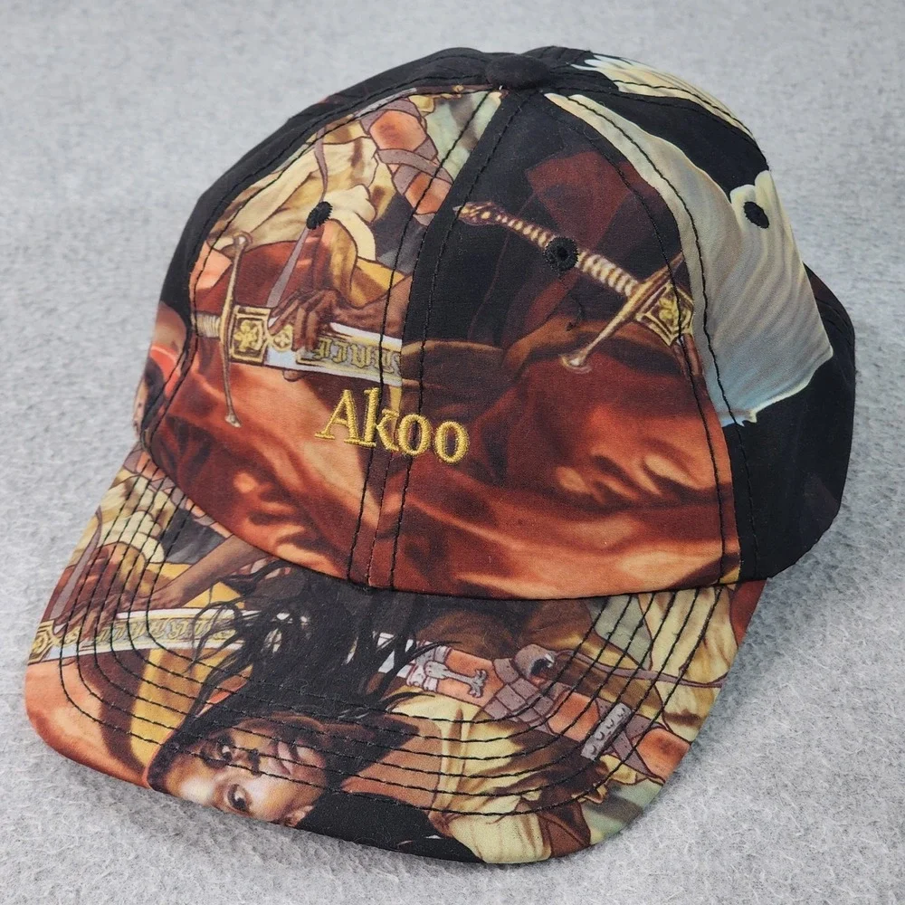 Akoo AOP All Over Print Adjustable StrapBack Casual Hat‎ Mens O/S Multicolor Cap