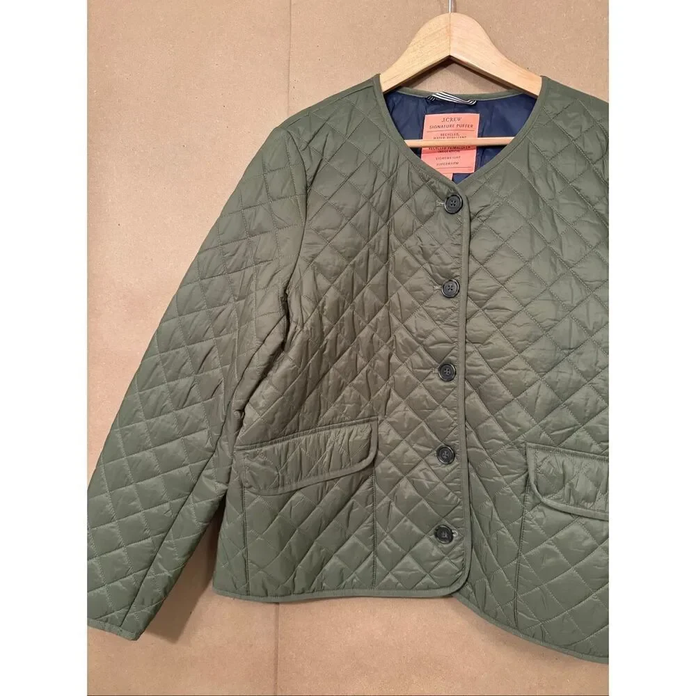 JCrew Signature Lightweight Quilted Puffer‎ Jacket