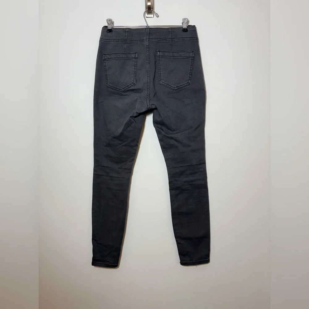Anthropologie Pilcro High-Rise Skinny Jeans Stretch Gray Womens Size 25