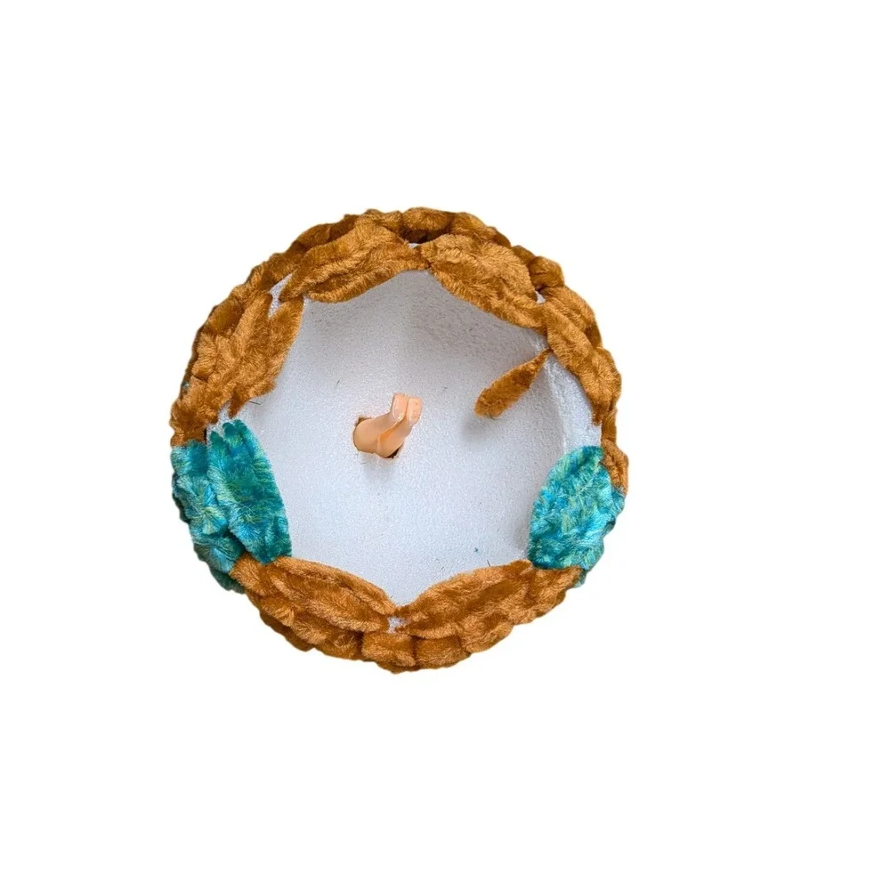Handmade loopy chenille