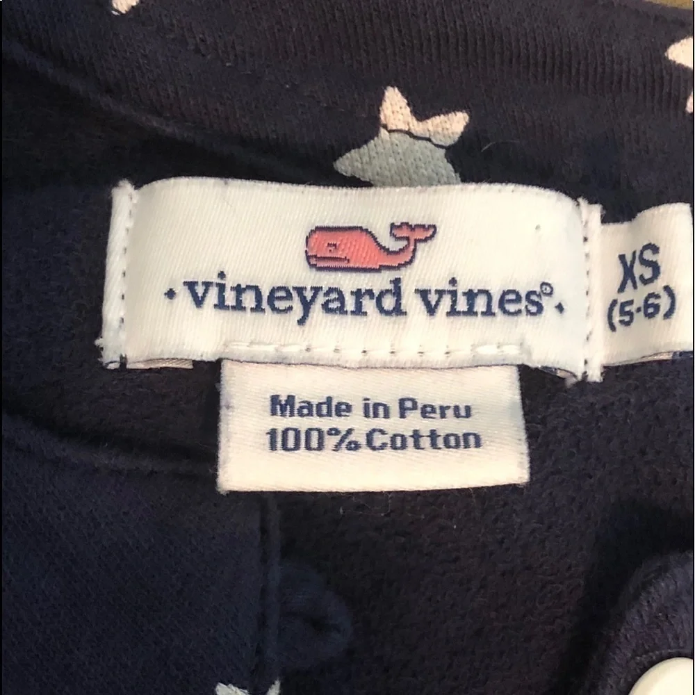 Vineyard Vines Girls Tunic Long Sleeve Shirt