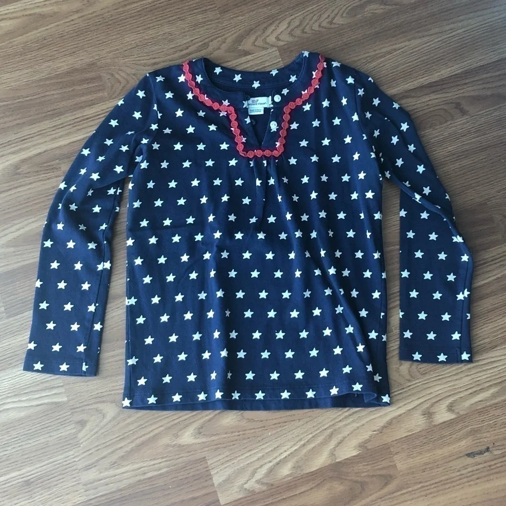 Vineyard Vines Girls Tunic Long Sleeve Shirt