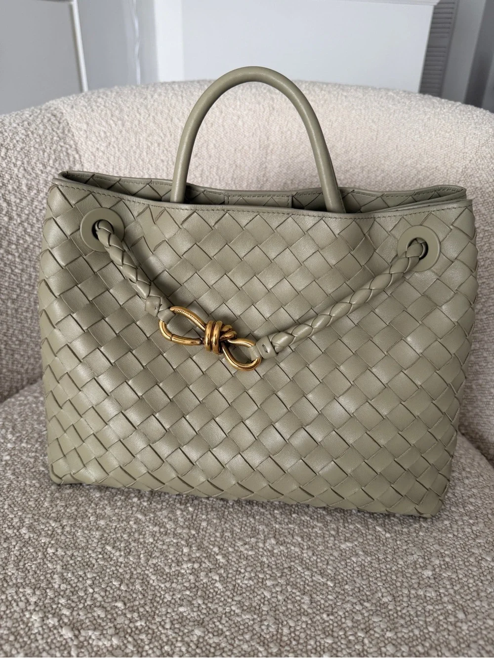 Bottega Veneta crossbody detail