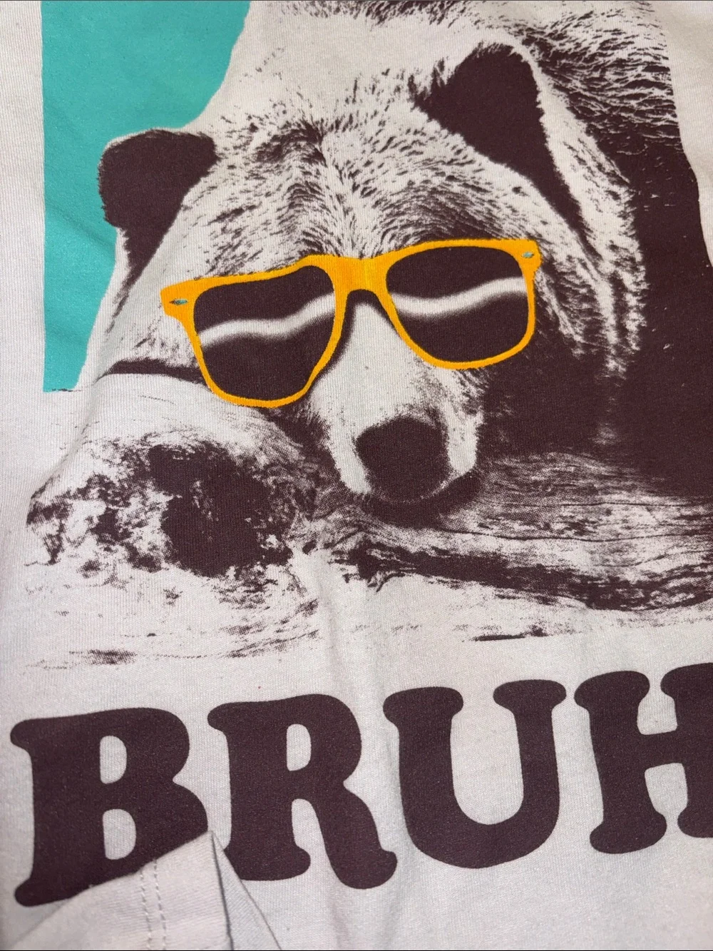 3/$20! Kids 'Bruh' Graphic Tee wonder nation kids boys shirt size Small 6-7