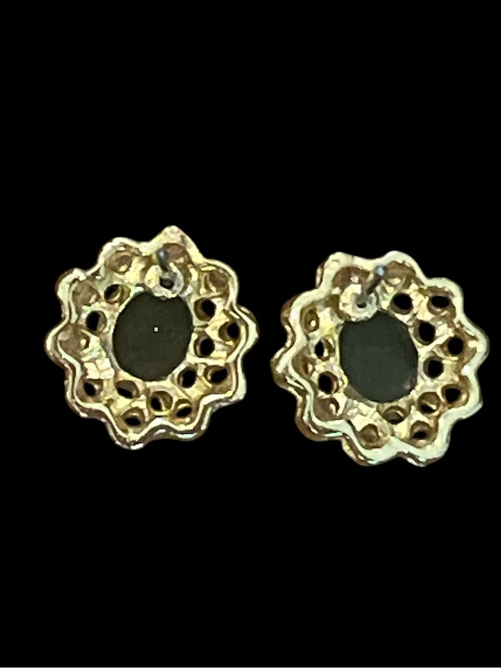 Vintage retro pierced as