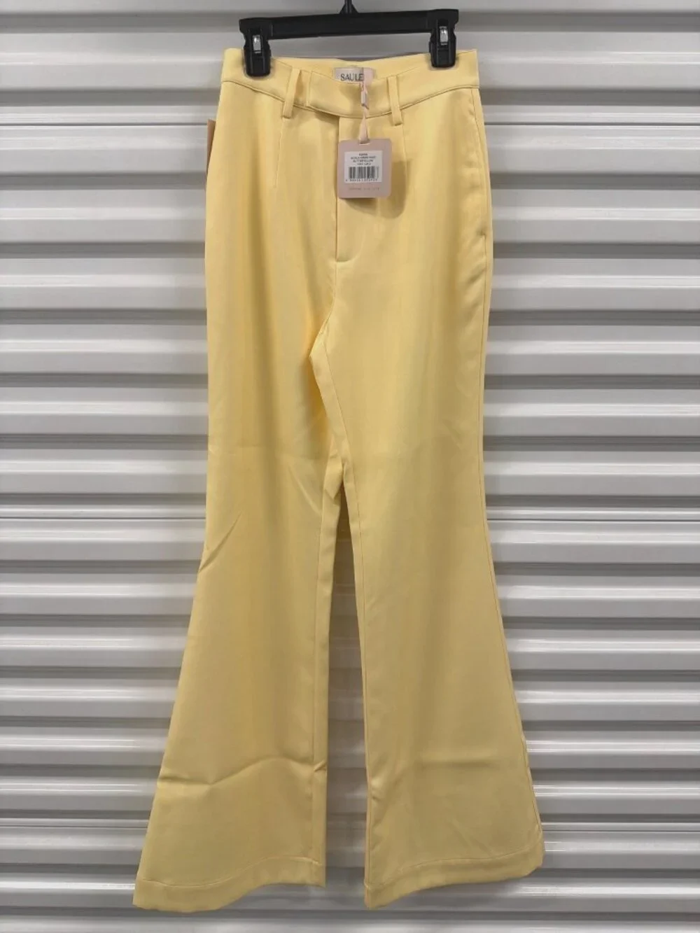 Sau Lee Nicola Crepe Pants Butteryellow Womens Size 0