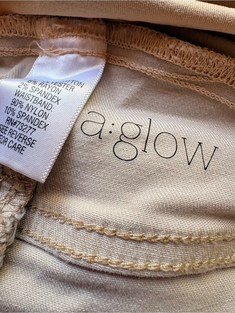 a:glow tan maternity