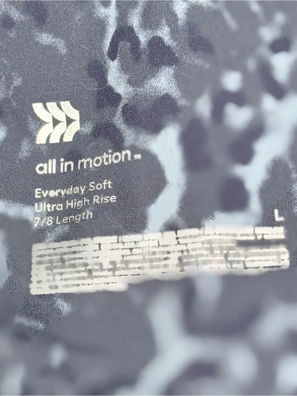 all in motion flexible print gray