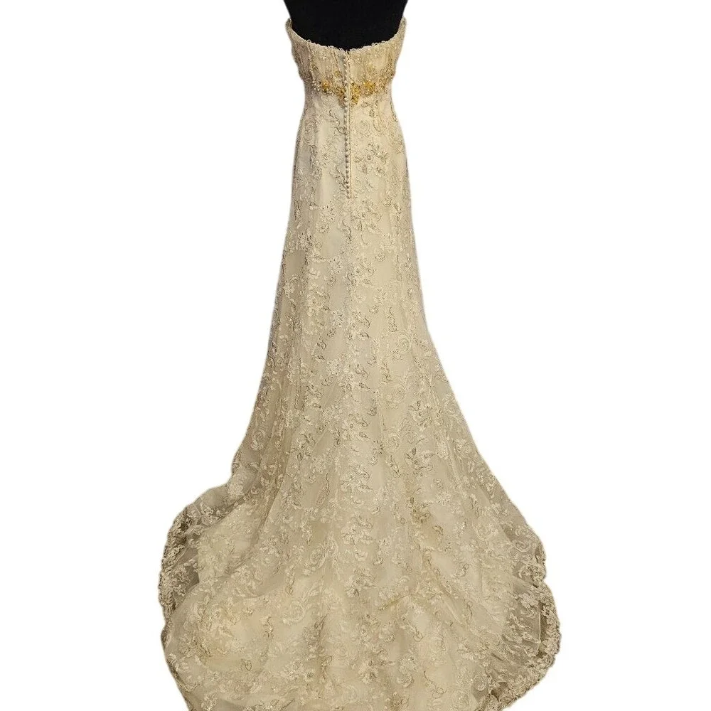 Anjolique ivory strapless