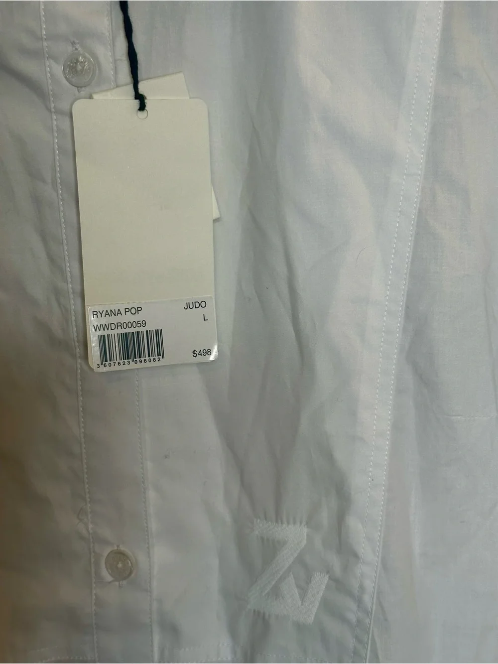 Zadig & Voltaire 22 closure white