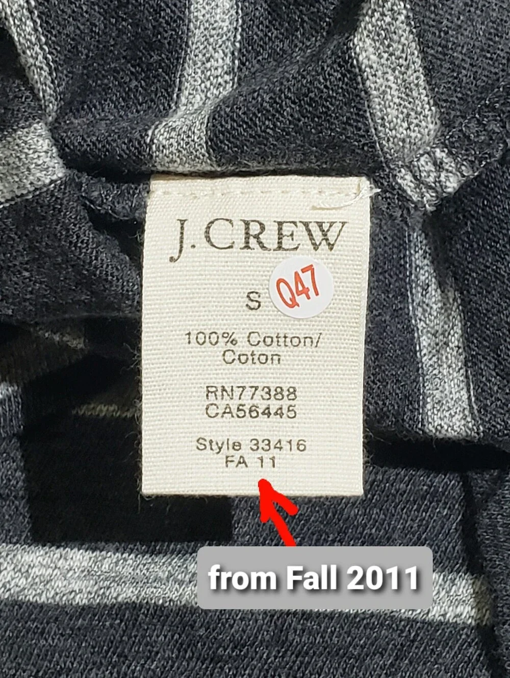 J. Crew this classic