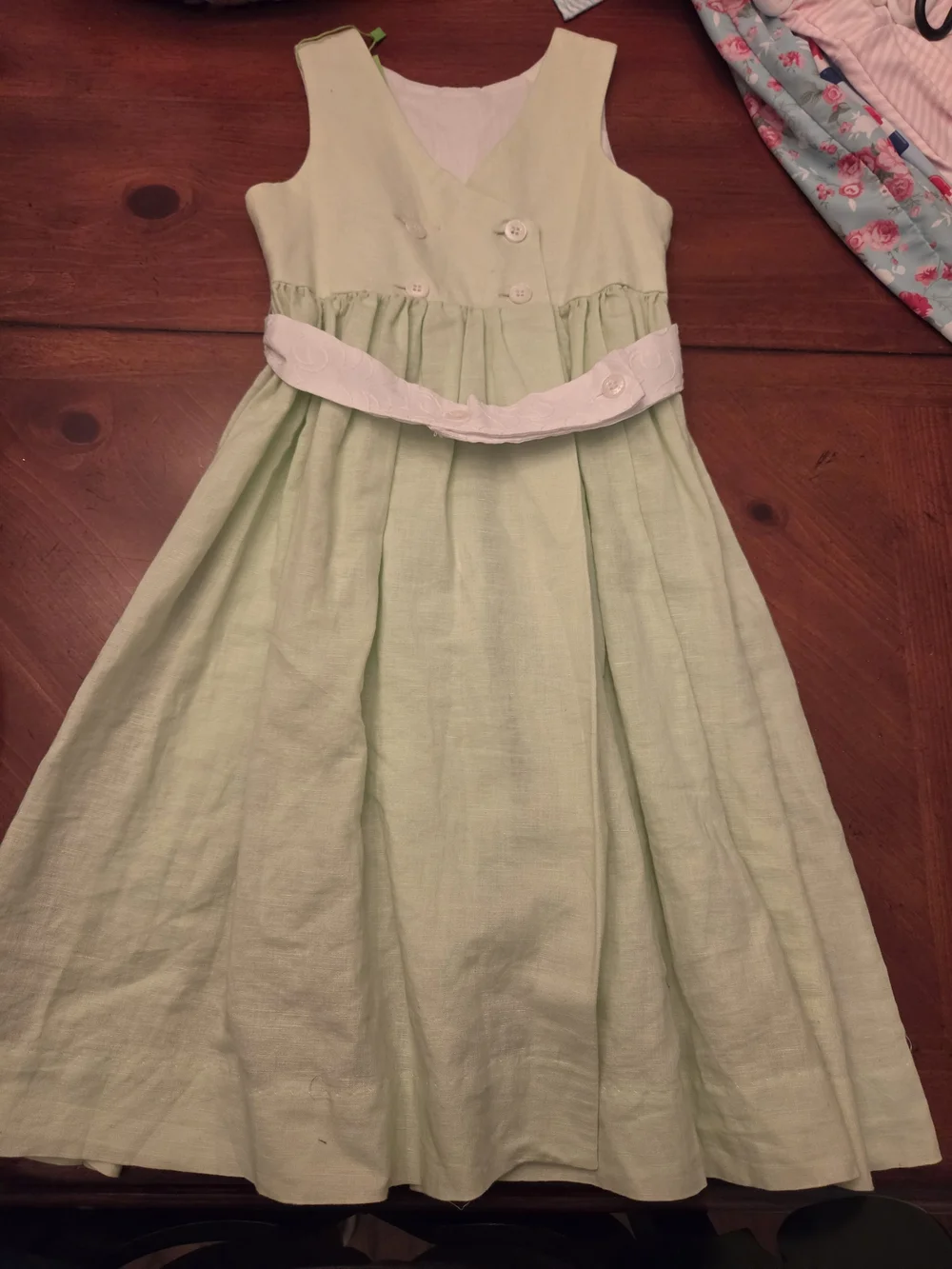 Pastel Green Dress
