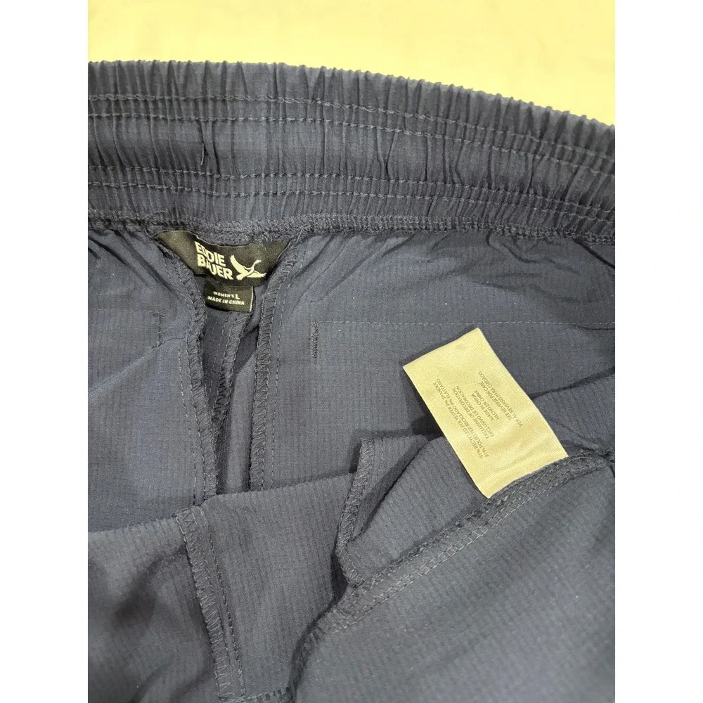 Eddie Bauer Women's Departure Poplar Jogger Navy Blue Large Hiking Gorpcore