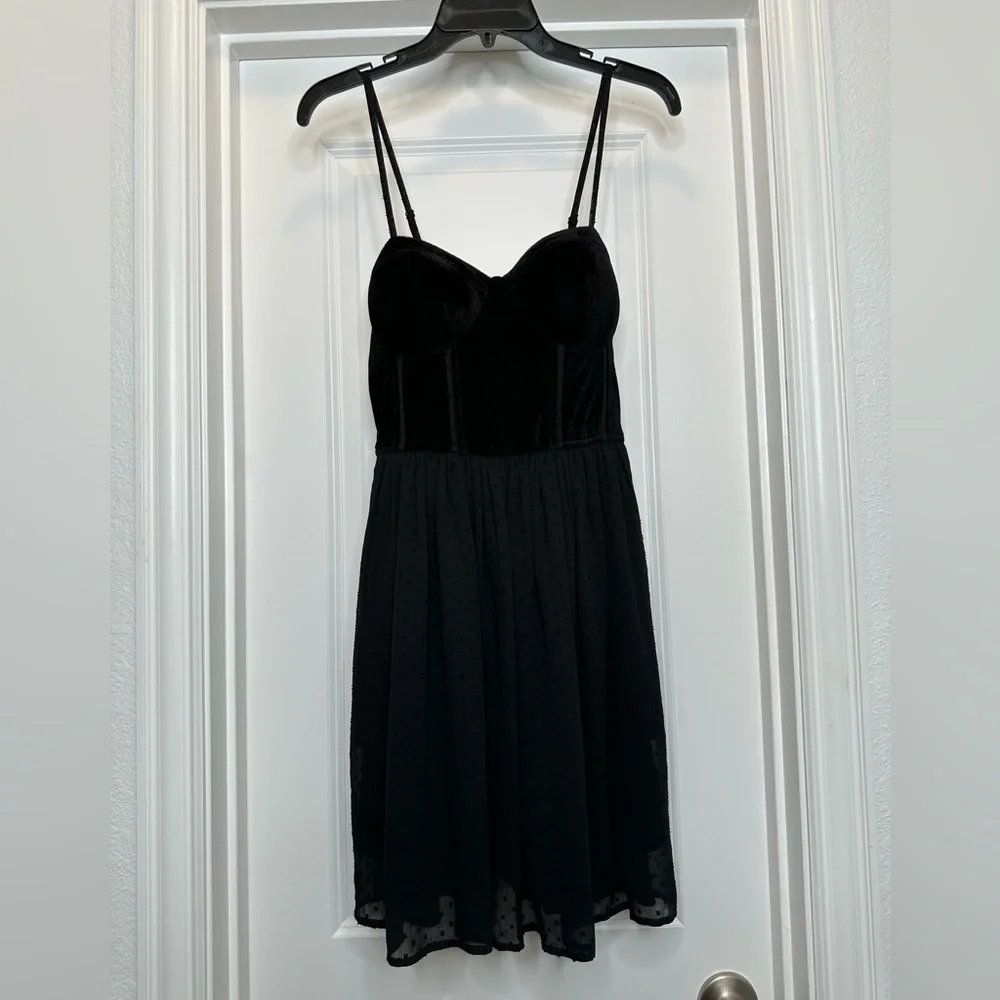 B.O.G Collective - Band of Gypsies -Black bustier dress in a size‎ Medium