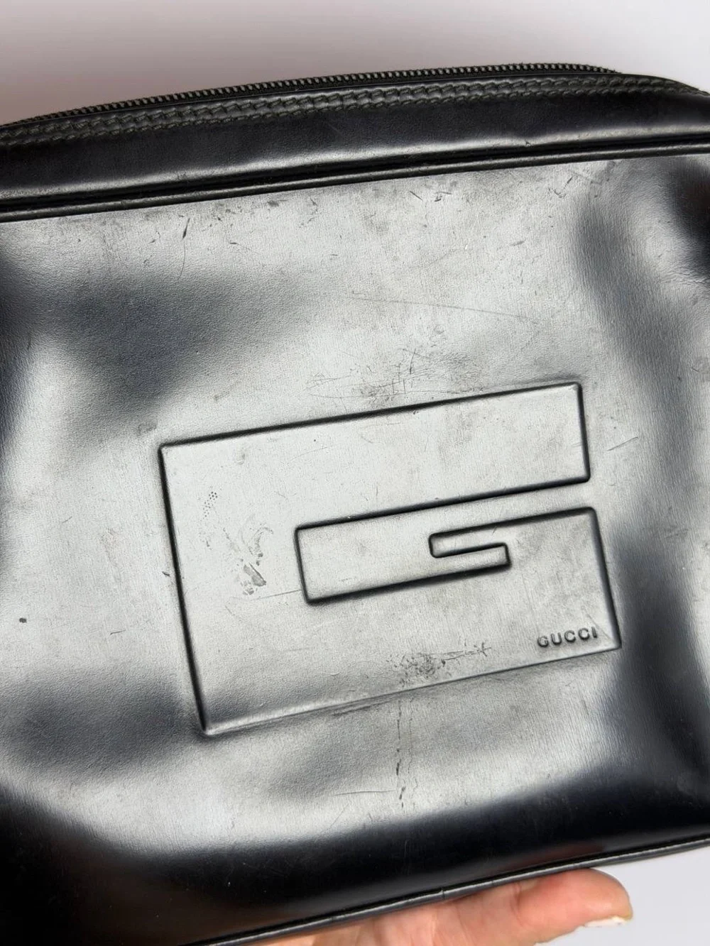 Gucci stains peeling