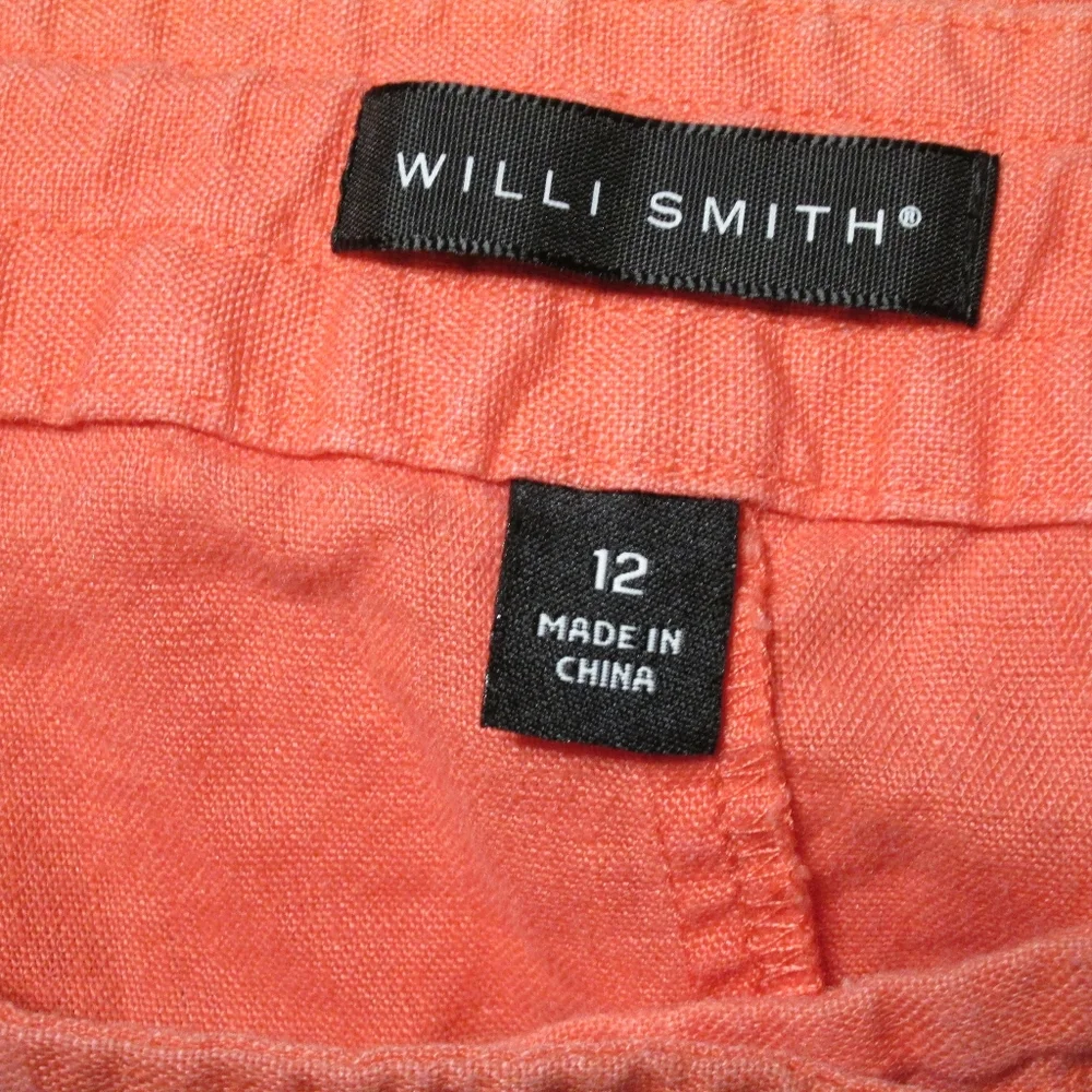 Linen Drawstring Waist Skirt Willi Smith