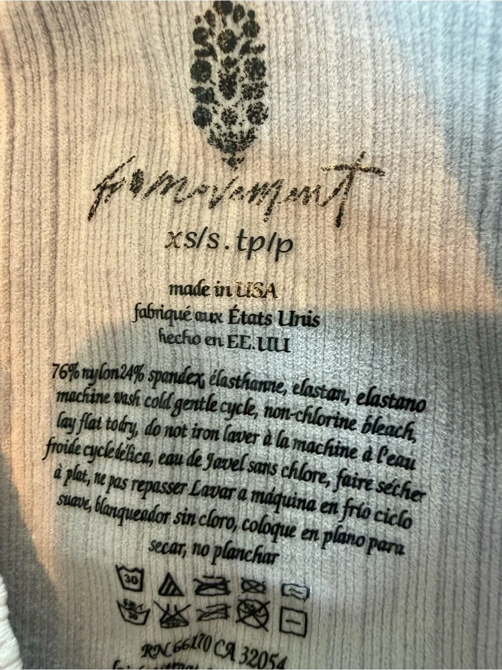 FP Movement by Free People ribbed knit