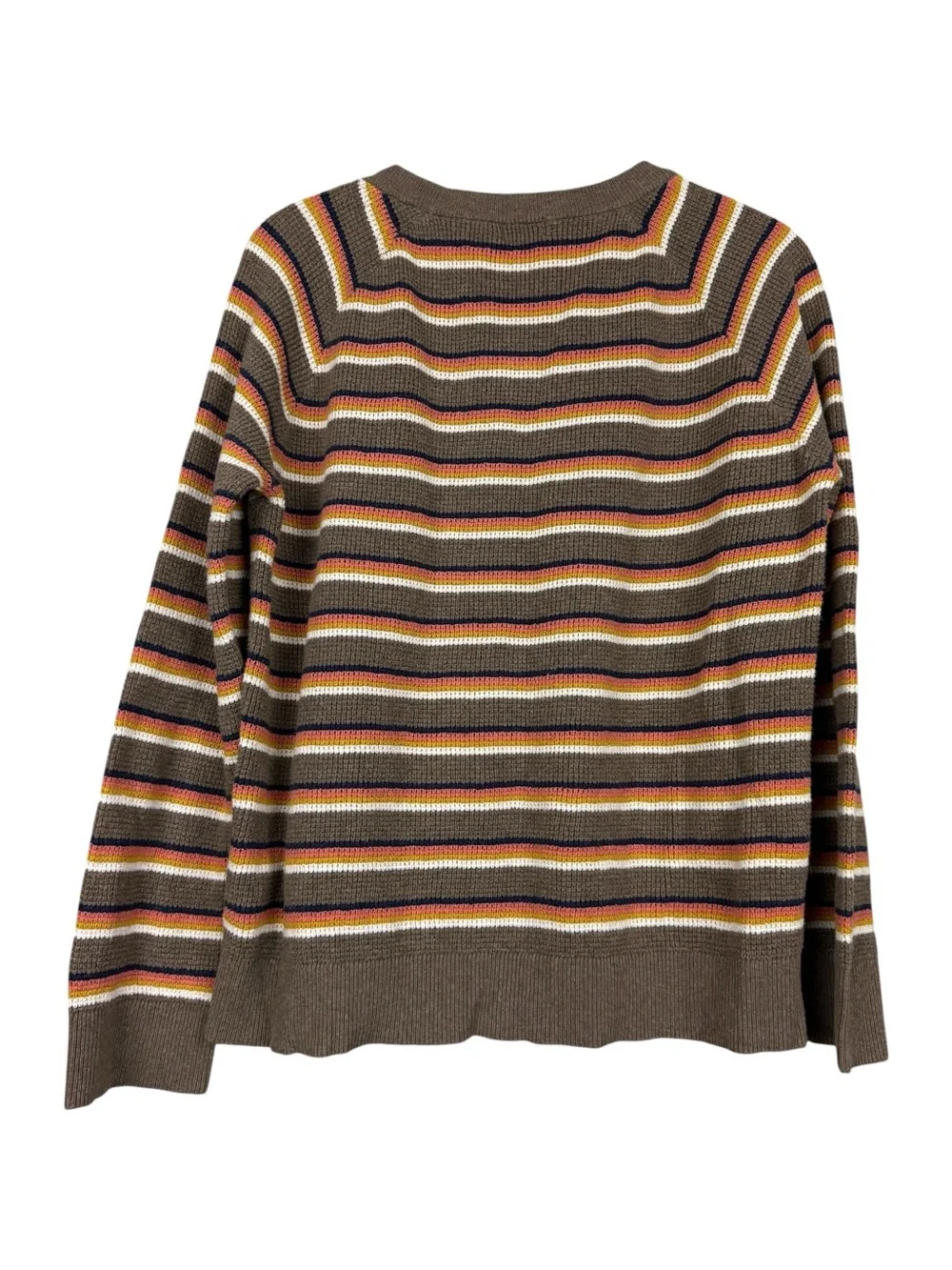 Evereve Faherty 2025 Cashmere Organic Cotton Throwback Sweater