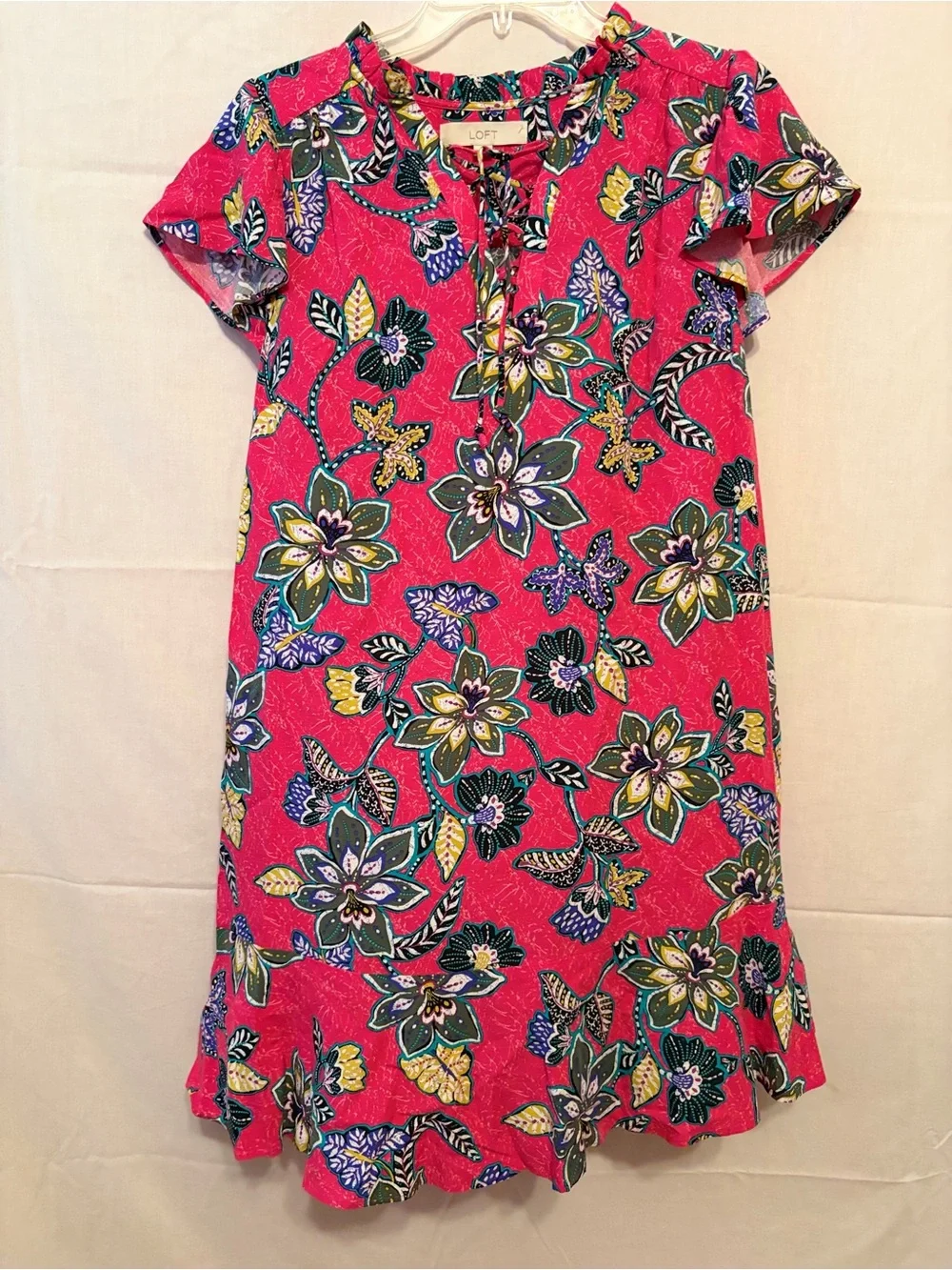 LOFT floral lace