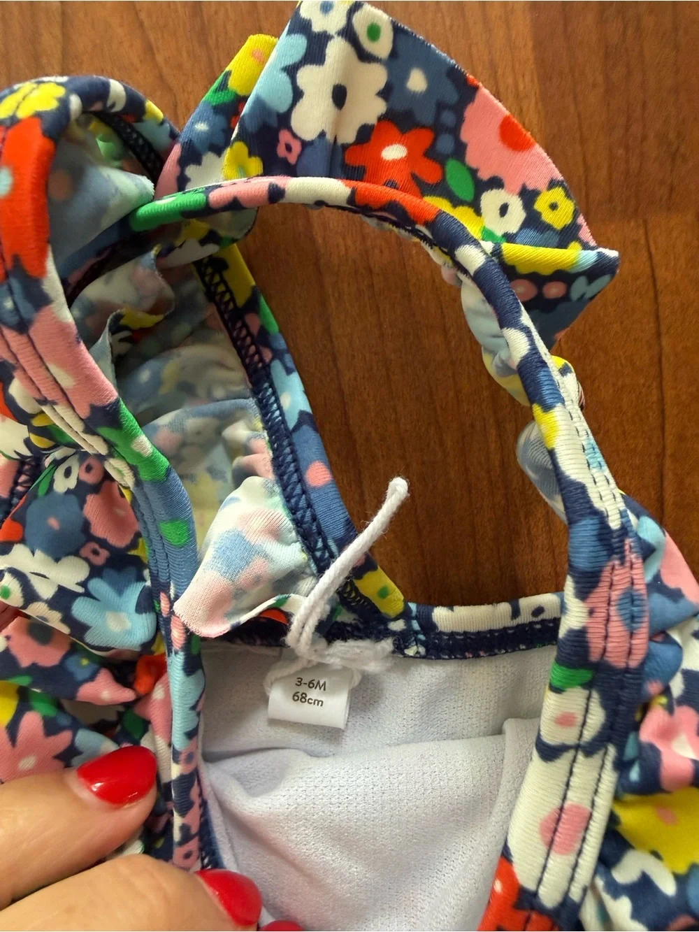 Baby Boden bright floral