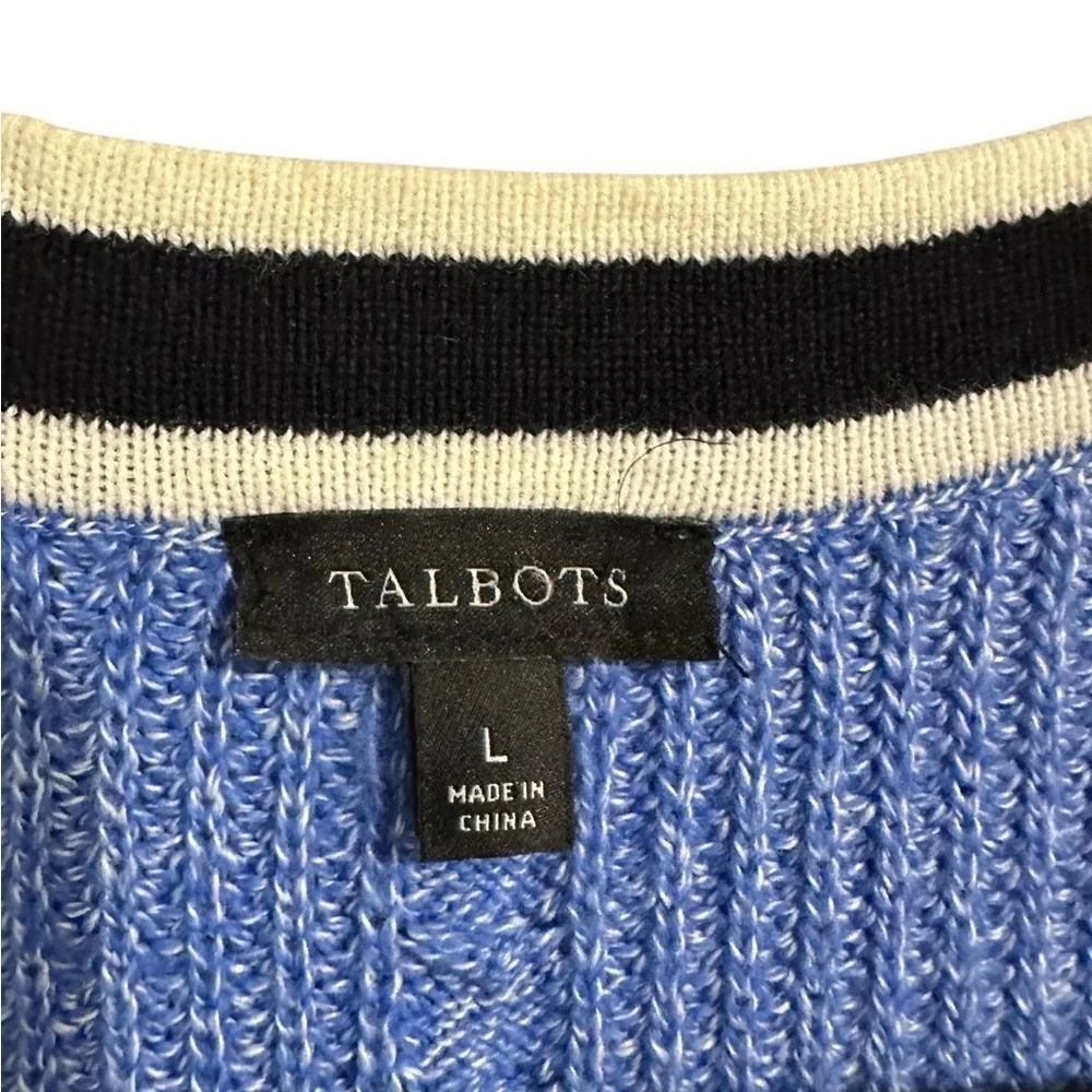 Talbots iris blue