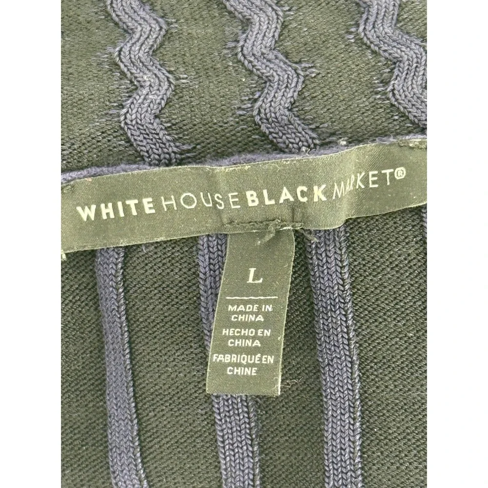 White House Black Market delicate striped vertical