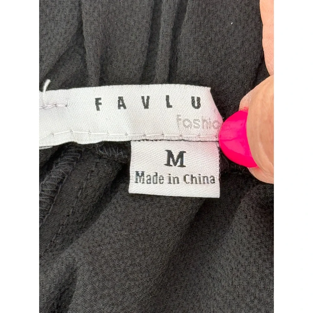 FAVLUX fashion black