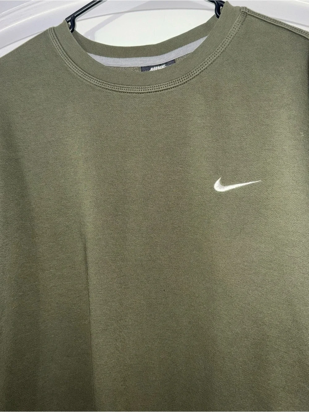 Nike Crewneck Sweatshirt Men’s Size XXL Green Embroidered Logo