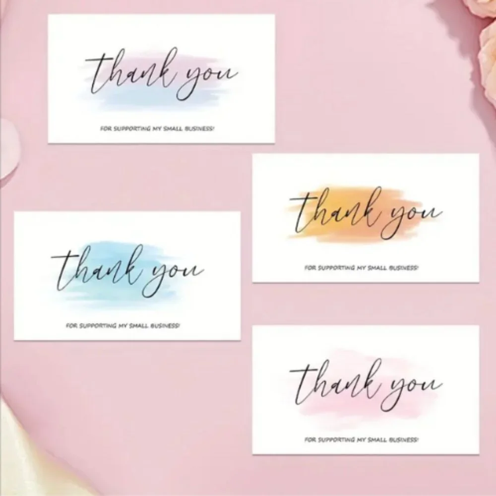 100 Thank you Cards