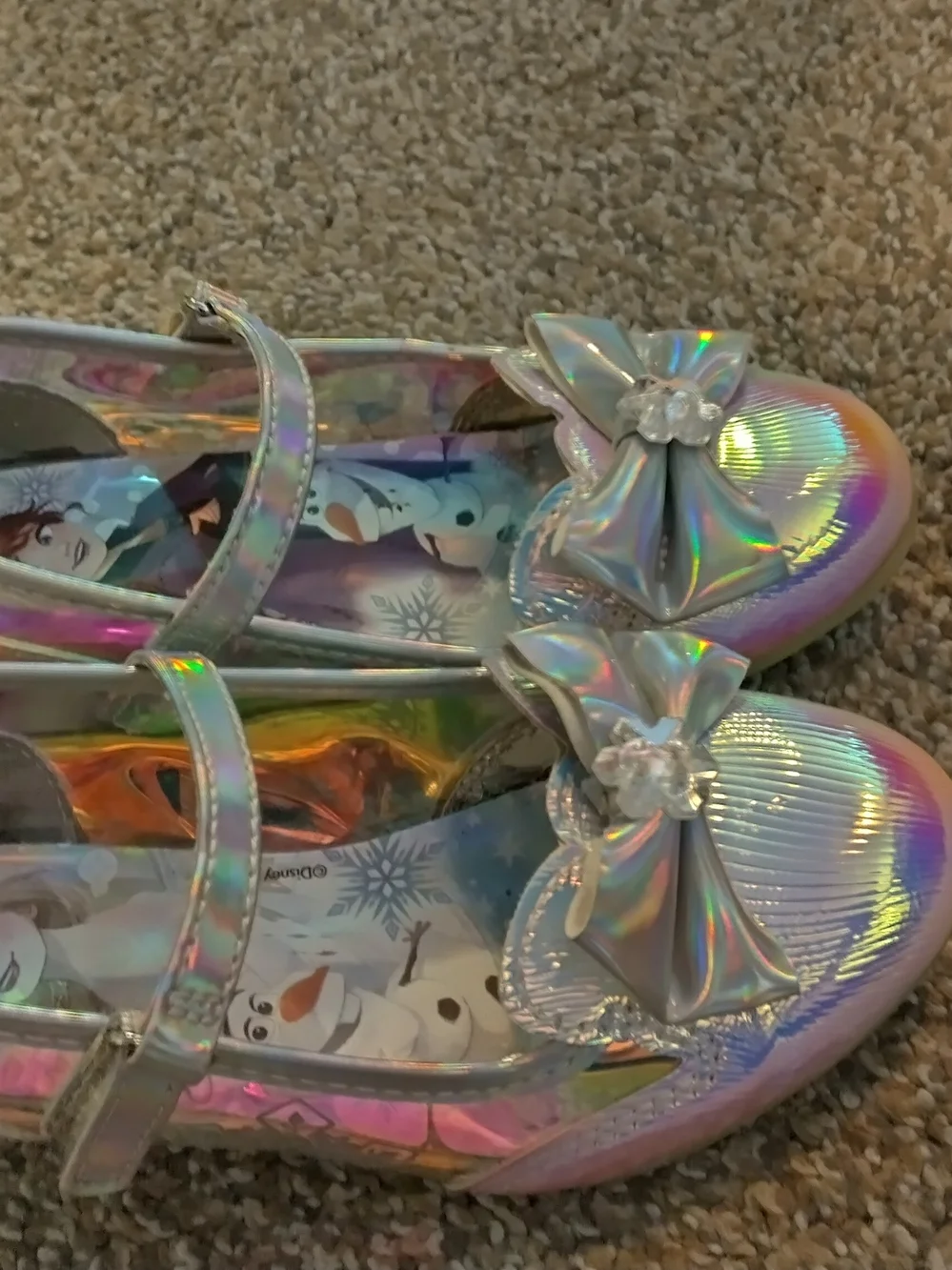 Disney shimmering iridescent