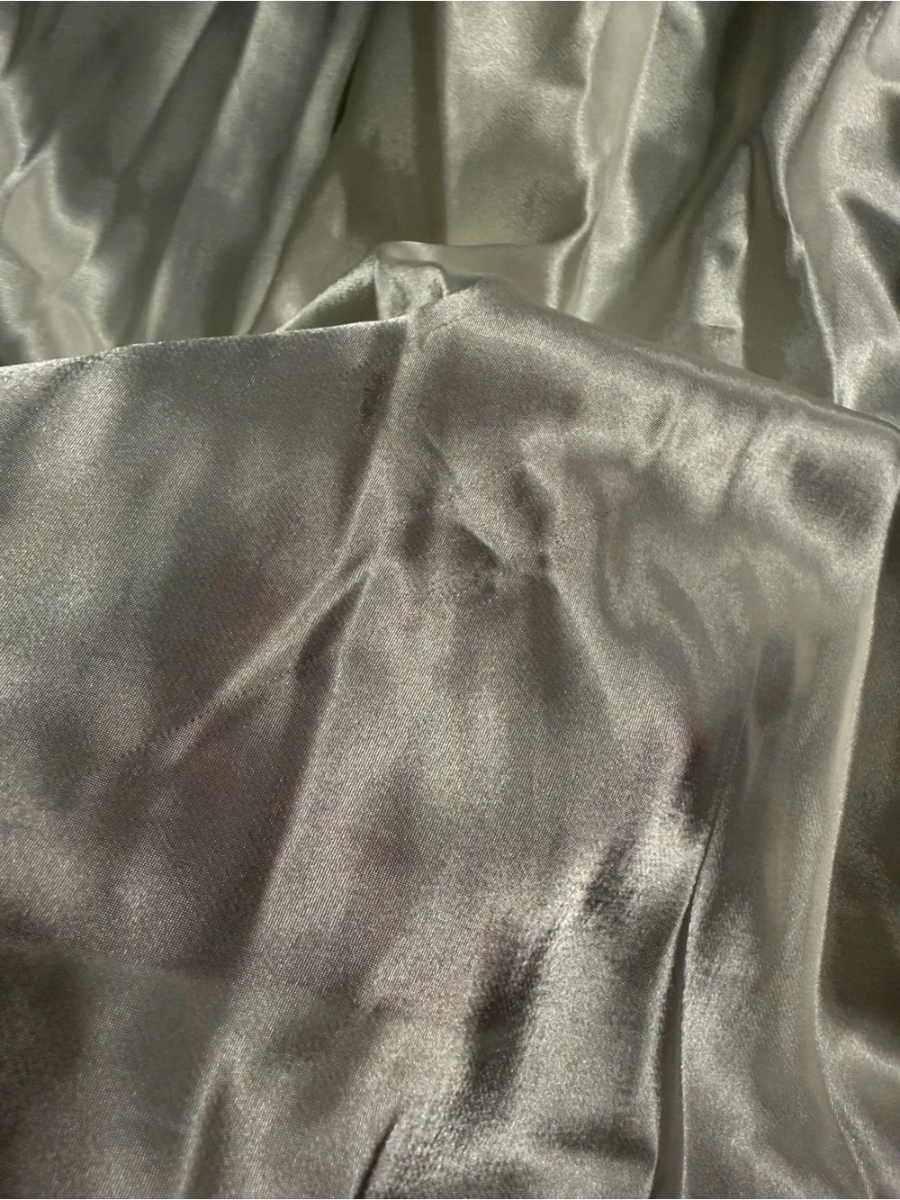 Vintage Victoria’s Secret bridal cream satin and lace maxi nightgown