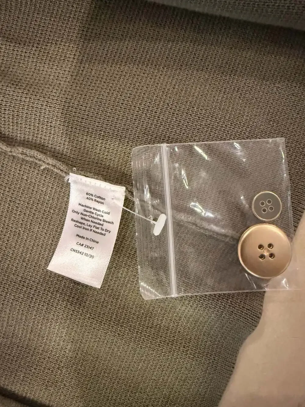Talbots knit blazer