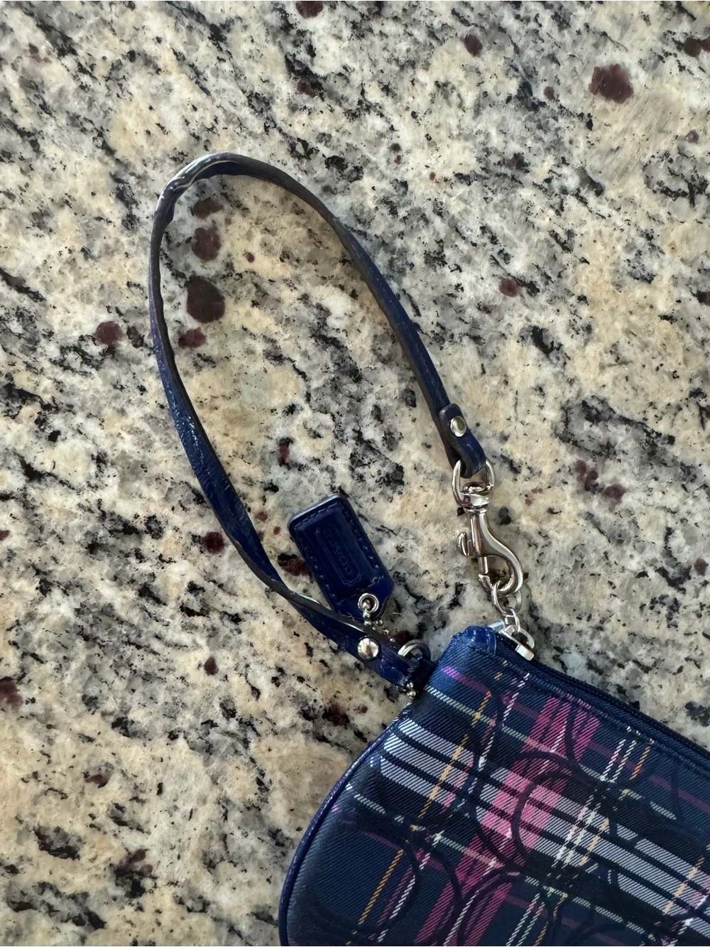 Coach compact wristlet