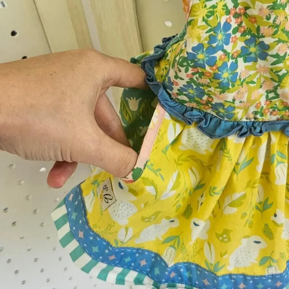 Wildflowers yellow dress
