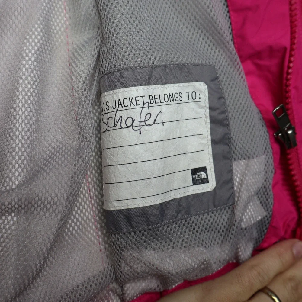The North Face face protection pink