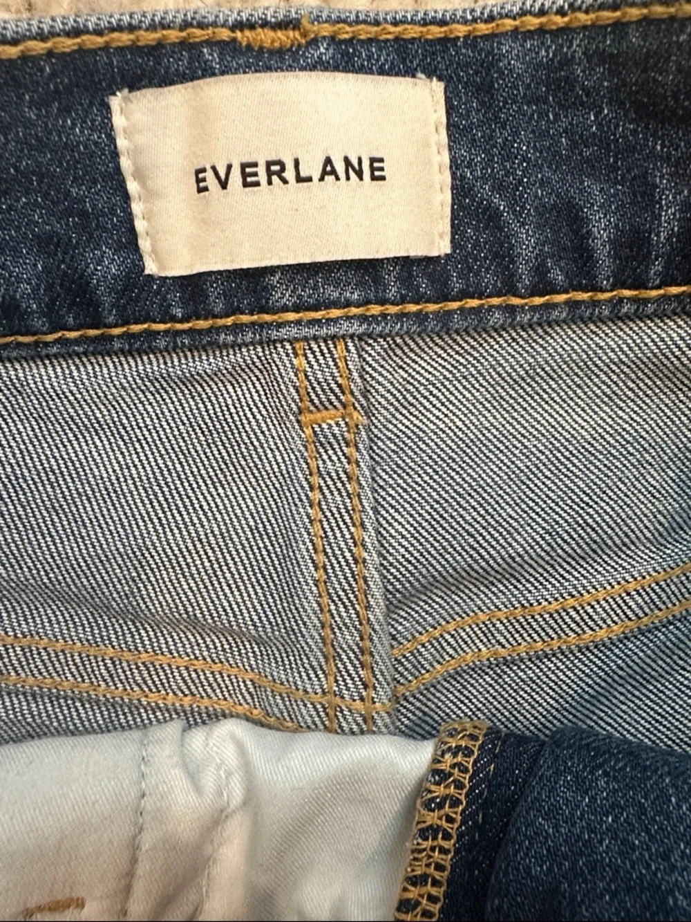 Everlane barrel jeans “the way high curve”