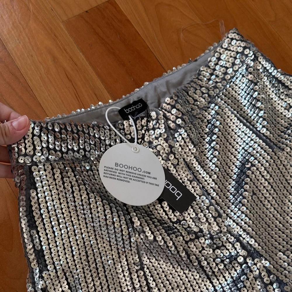 Boohoo dazzling metallic