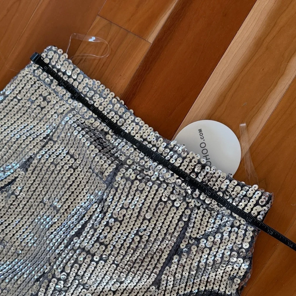 Boohoo dazzling metallic