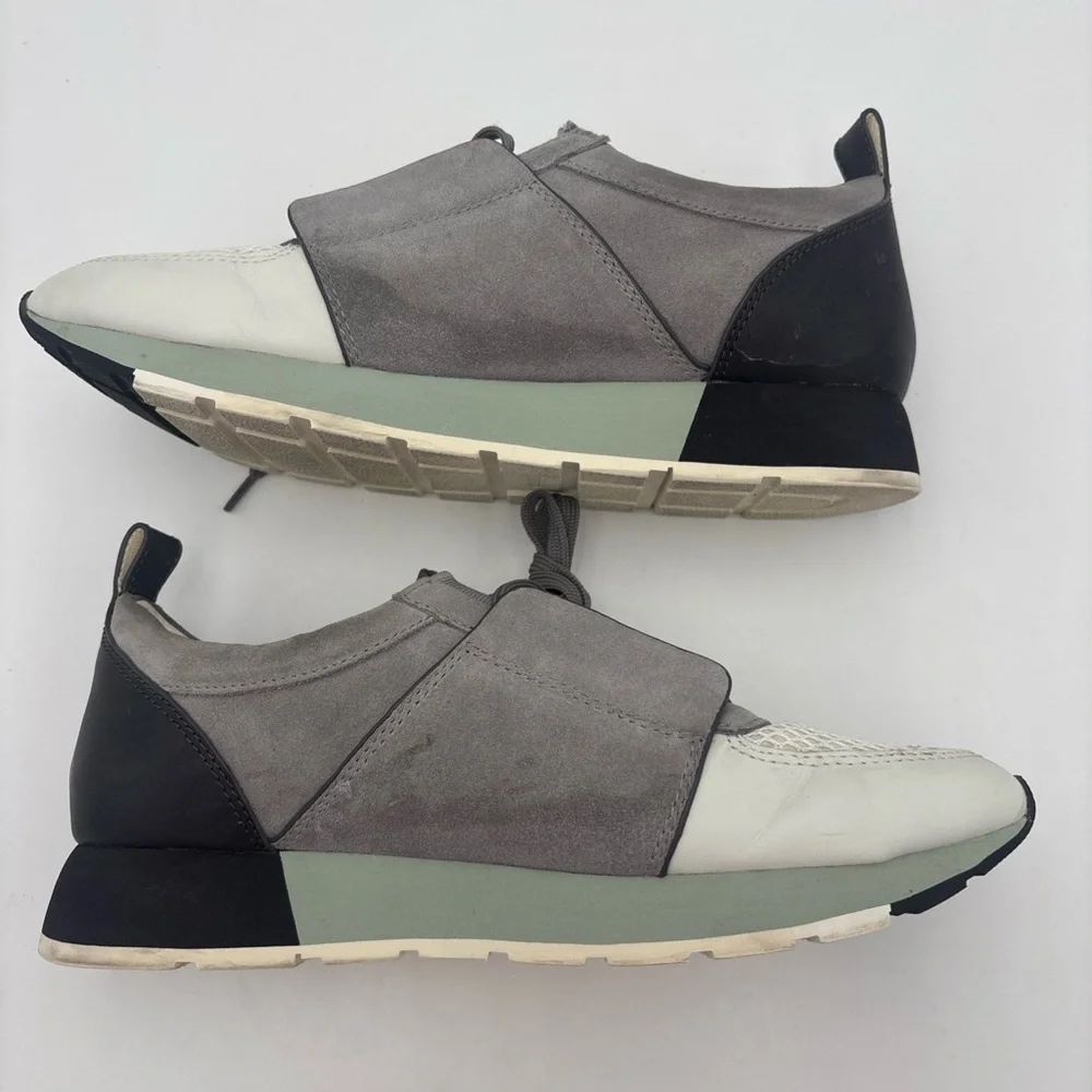 Dolce Vita Suede and‎ Mesh Athletic Sneakers