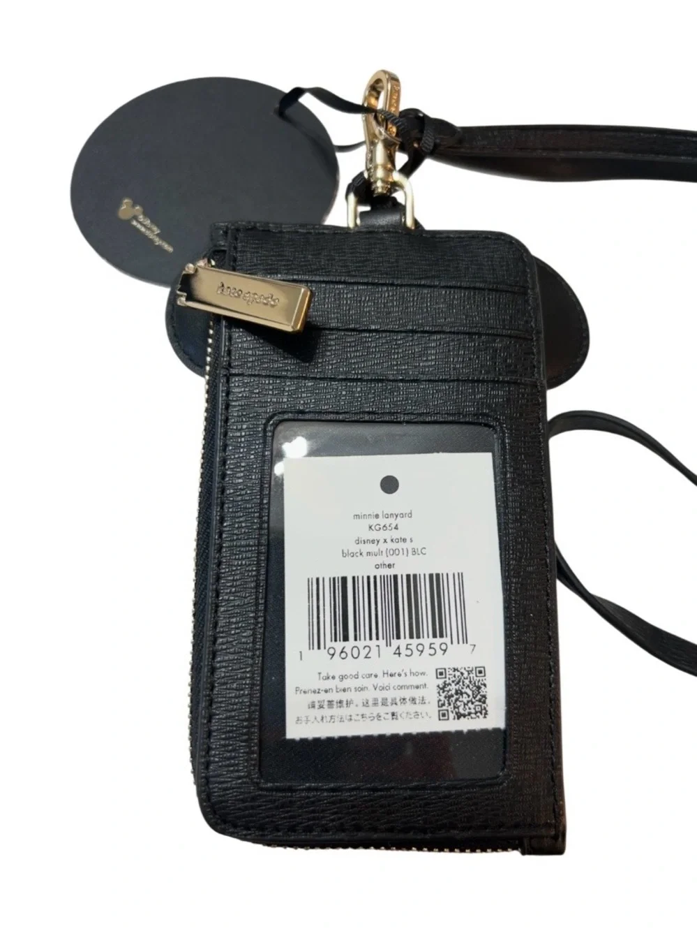 Disney x Kate Spade compartment textured materials