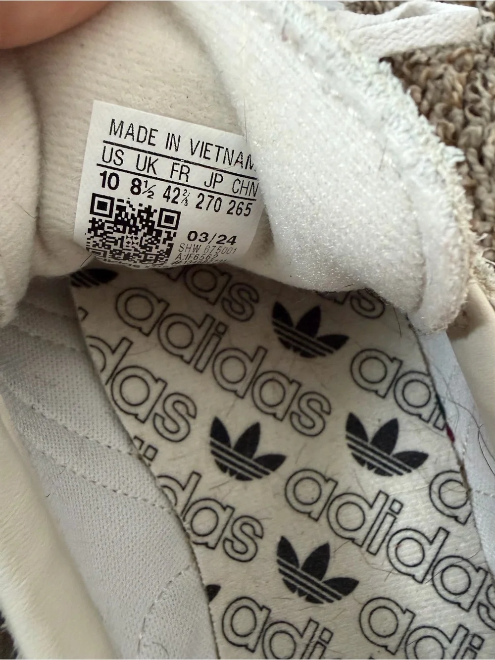 adidas suede upper