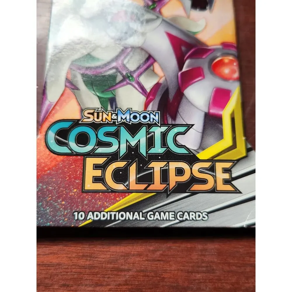 Pokémon SM Cosmic Eclipse Blister Pack Arceus 10 Cards New Sealed