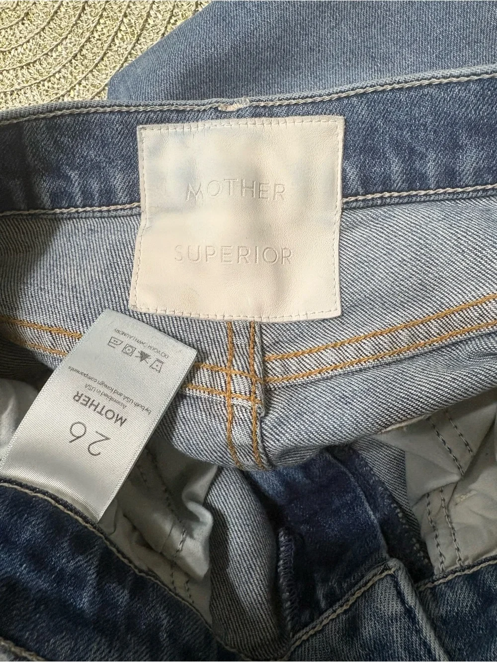MOTHER pilling jeans super