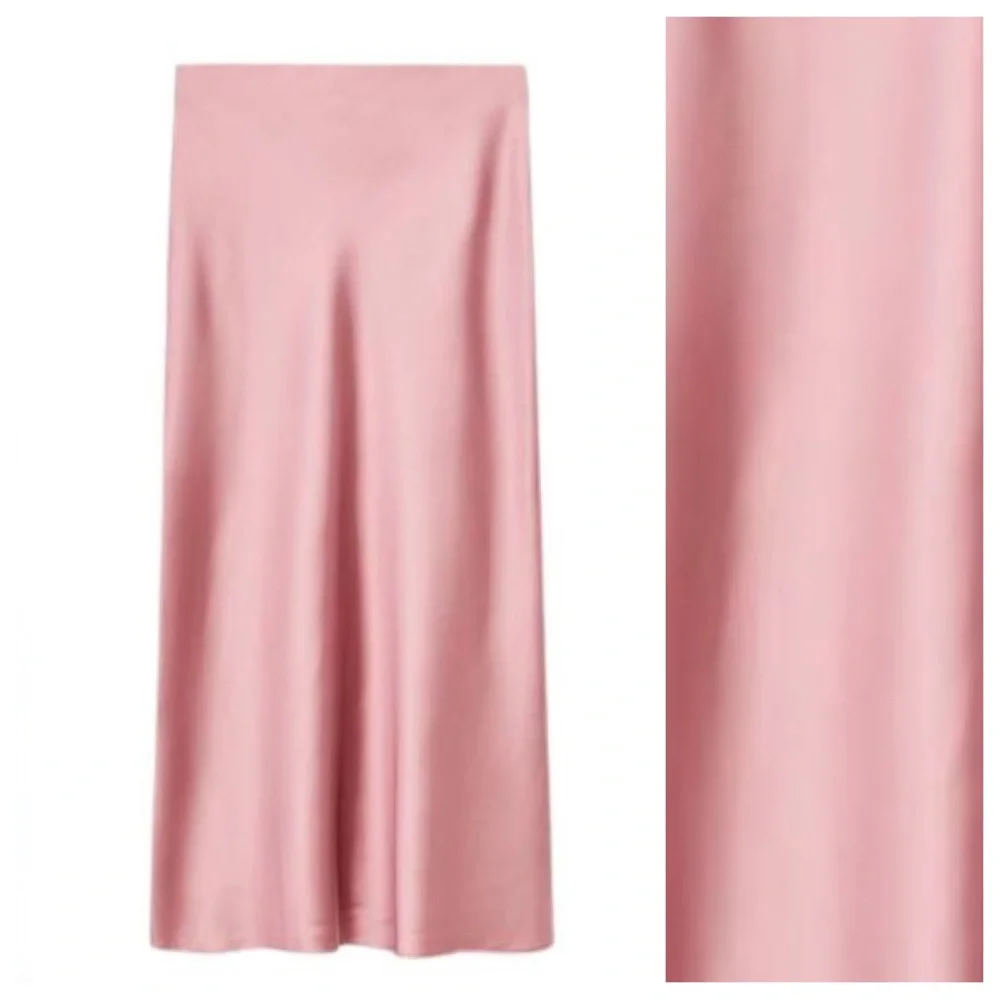 Zara pink satin