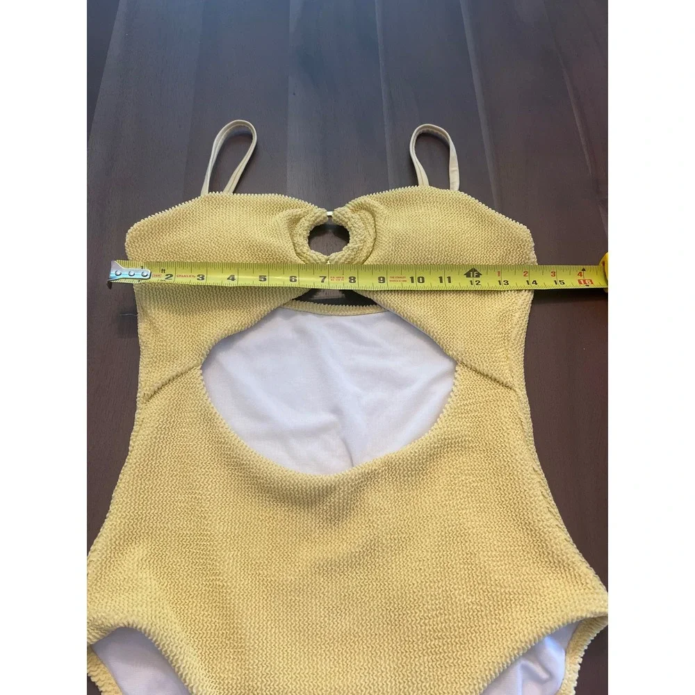 Asbayson yellow smocked