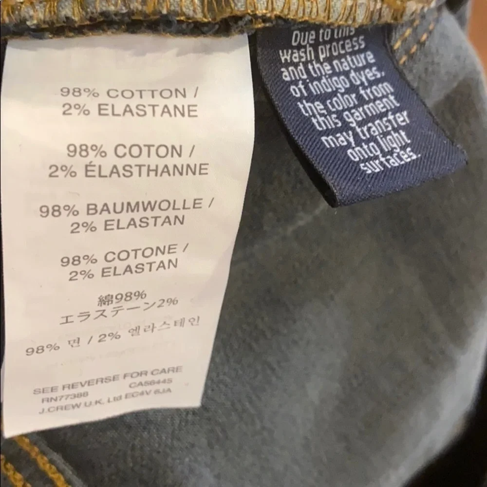 J. Crew excellent from