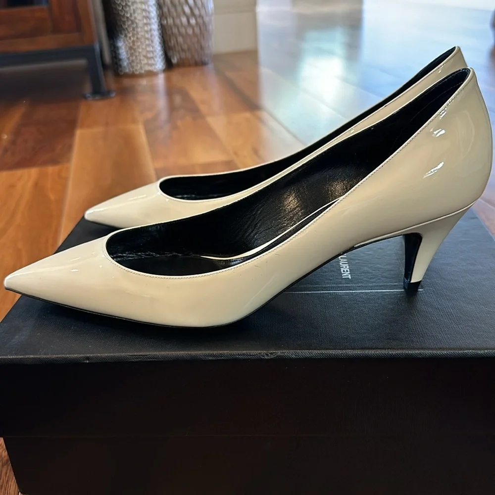 Yves Saint Laurent elegant white