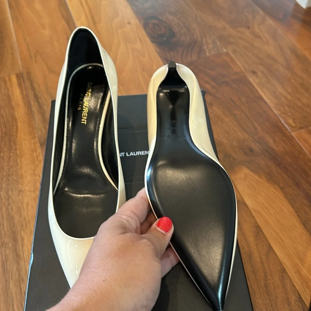 Yves Saint Laurent elegant white