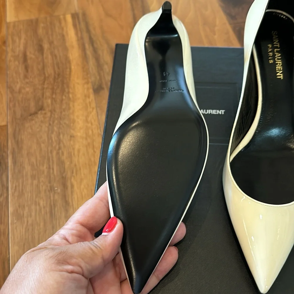Yves Saint Laurent elegant white